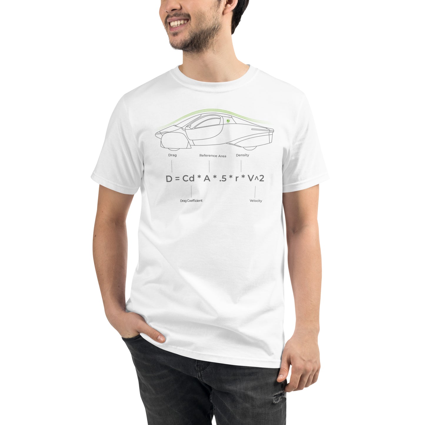 Men's Drag Coefficient Organic Cotton Tee