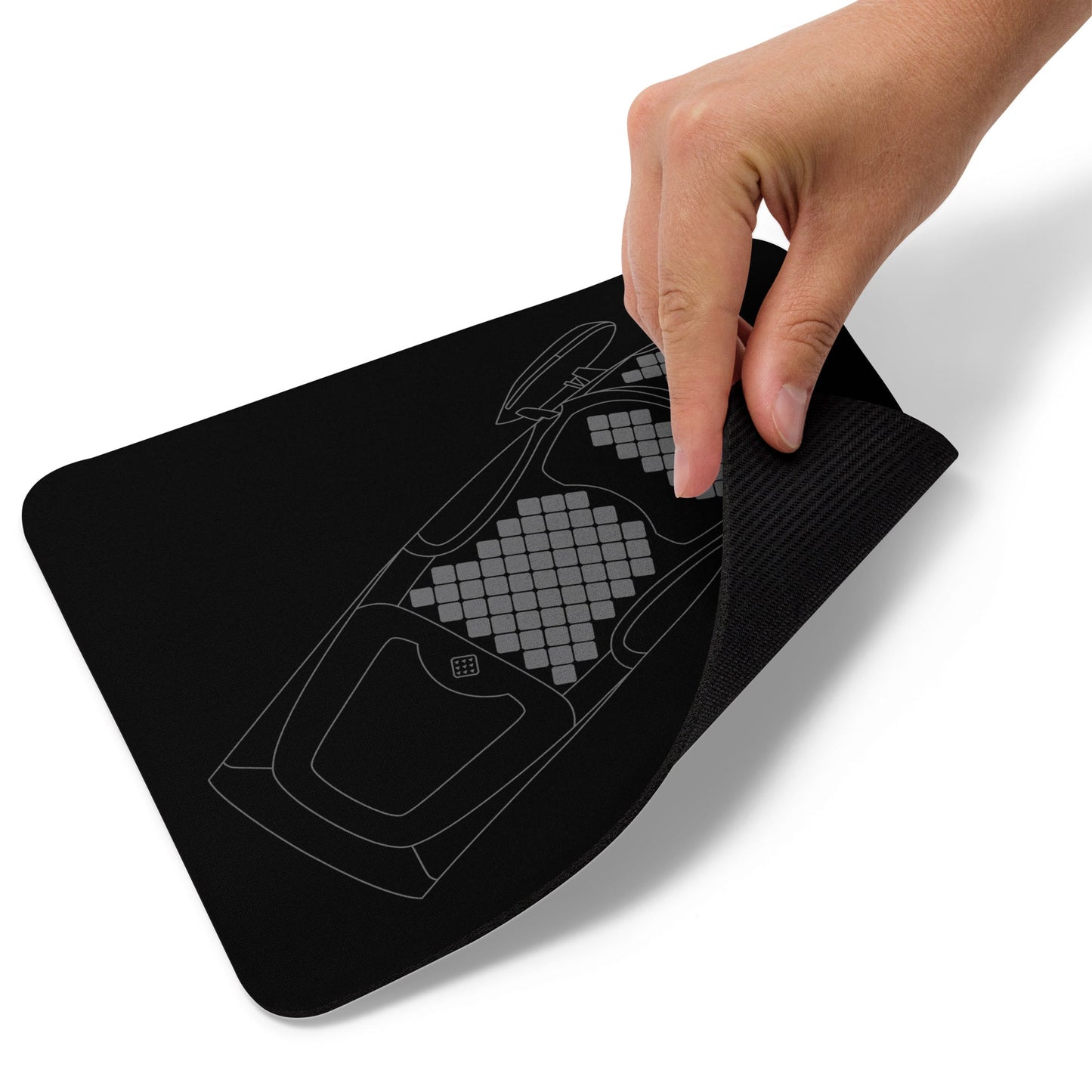 Top Down Solar Mouse Pad